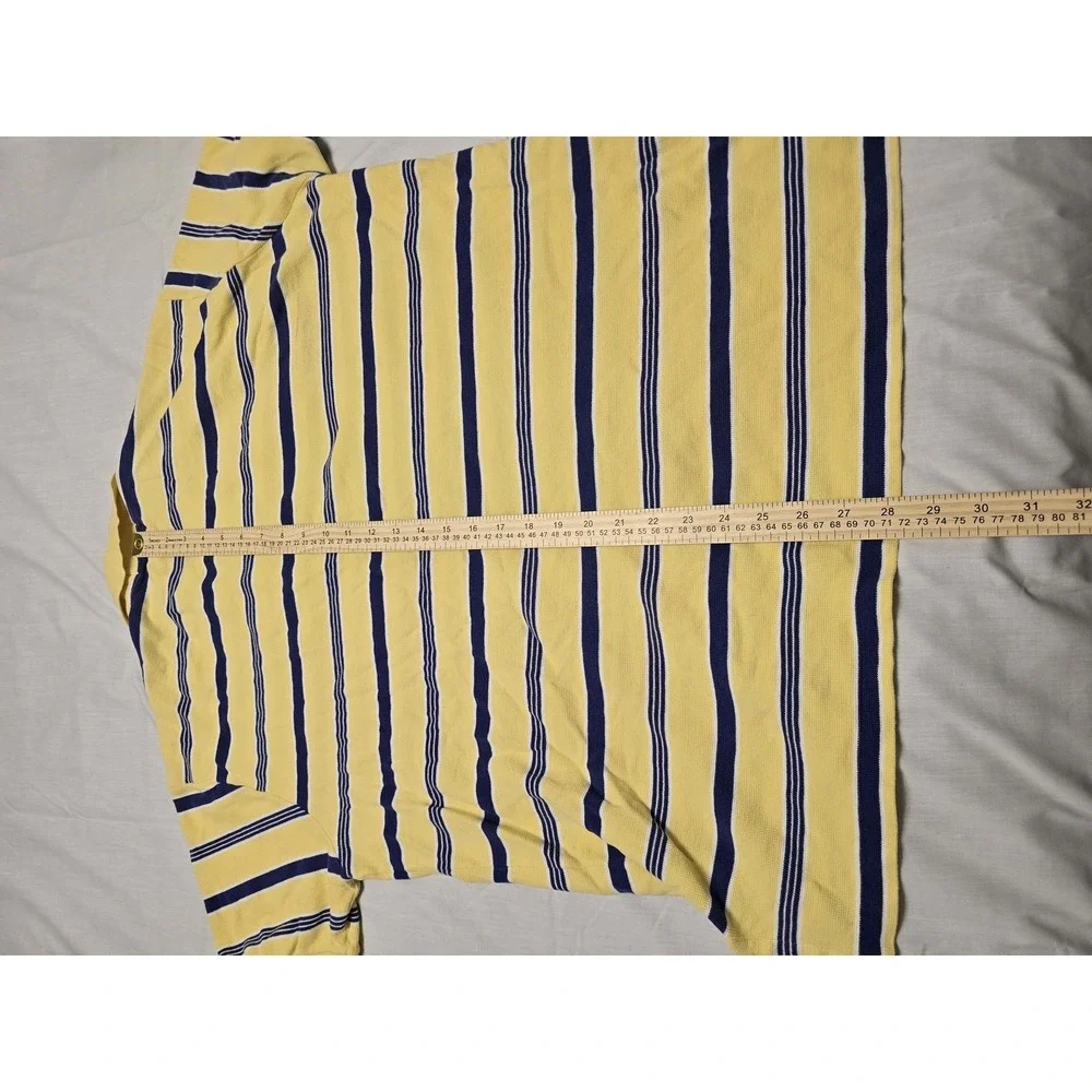 Polo‎ Ralph Lauren Shirt Mens XL Striped Short Sleeve Classic Fit Pony Rugby